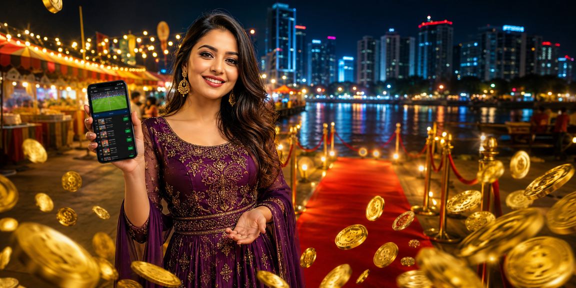 ঢাকায় রাতে স্পোর্টস বেটিং মার্কেটের দৃশ্য